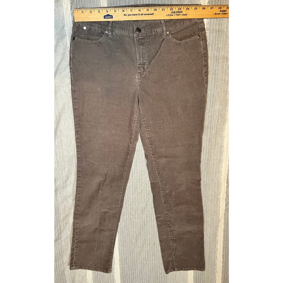 Talbots Pants - Talbots Straight Flawless Five Pocket Corduroy Pants Size 10